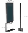Miniatura de TÓTEM VERTICAL DOBLE 47