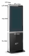 Miniatura de TÓTEM VERTICAL 47